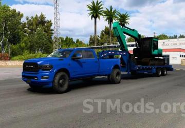 Dodge RAM 3500 (RVM) version 4.7 Fix for American Truck Simulator (v1.54.x)