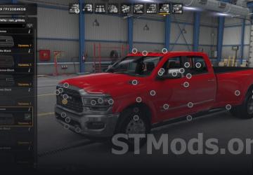 Dodge RAM 3500 (RVM) version 4.7 Fix for American Truck Simulator (v1.54.x)