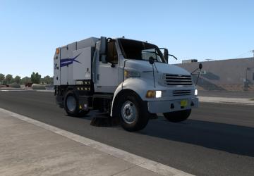 Driveable Street Sweeper version 1.0 for American Truck Simulator (v1.40.x)