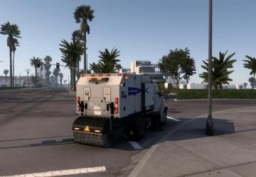 Driveable Street Sweeper version 1.0 for American Truck Simulator (v1.40.x)