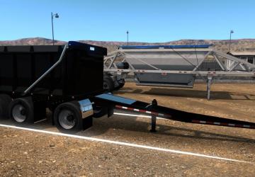 Dump Trailer version 1.0 for American Truck Simulator (v1.35.x, 1.36.x)