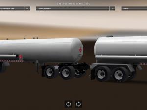 Double standard trailers version 1.0 for American Truck Simulator (v1.6.x, - 1.31.x)