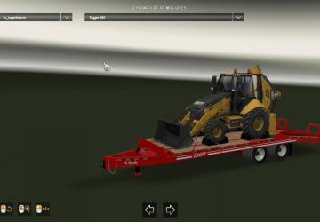 Eager Beaver Trailer version 1.0 for American Truck Simulator (v1.35.x, 1.36.x)