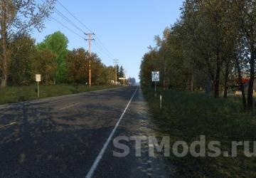 Early Autumn version 3.2 for American Truck Simulator (v1.47.x)