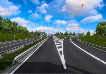 Enhanced Graphics Mod version 2.1.3 for American Truck Simulator (v1.54.x)
