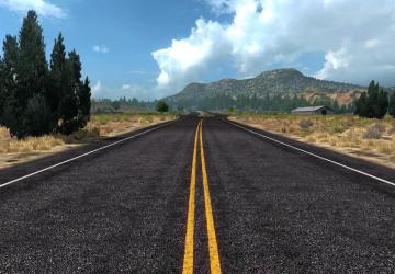 Estradas realistas version 1.0 for American Truck Simulator (v1.43.x)