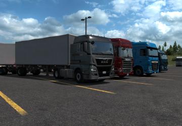 ETS2 Trucks version 1.0 for American Truck Simulator (v1.35.x)
