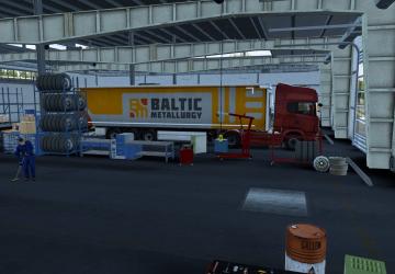 Extended Garage version 1.0 for American Truck Simulator (v1.41.x, 1.42.x)