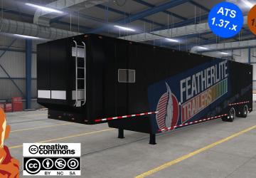 Featherlite Trailer version 1.0 for American Truck Simulator (v1.35.x, - 1.39.x)