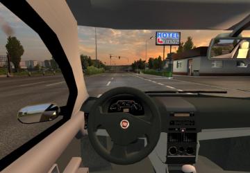 Fiat Albea version 1.9 for American Truck Simulator (v1.46.x, 1.47.x)