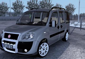 Fiat Doblo 2009 version 1.8.1 for American Truck Simulator (v1.43.x)