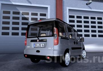 Fiat Doblo 2009 version 2.1 for American Truck Simulator (v1.47.x)