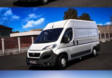 Fiat Ducato 2018 version 1.5 for American Truck Simulator (v1.48.x)