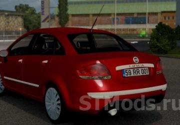 Fiat Linea version 1.8 for American Truck Simulator (v1.48.x)