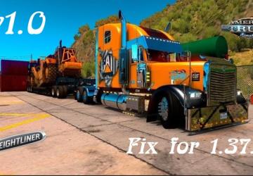 Fix for Freightliner Classic XL version 1.0 for American Truck Simulator (v1.37.x, 1.38.x)