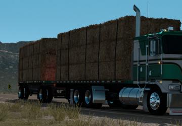 Flatbed Truck and Trailer Add-on for K100E v1.4 for American Truck Simulator (v1.37.x)