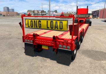 Lights for Low-Profile Trailer version 2.0.1 for American Truck Simulator (v1.40.x)