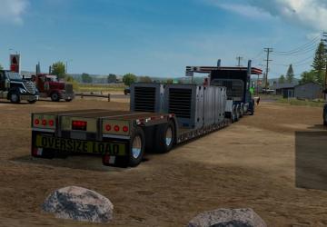 Fontaine Lowboy Renegade version 1.0 for American Truck Simulator (v1.36.x, - 1.38.x)