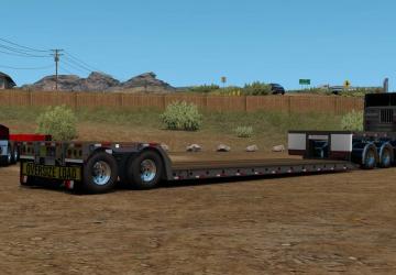 Fontaine Lowboy Renegade version 1.0 for American Truck Simulator (v1.36.x, - 1.38.x)