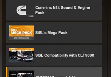 Ford CLT9000 version 1.0 for American Truck Simulator (v1.43.x)