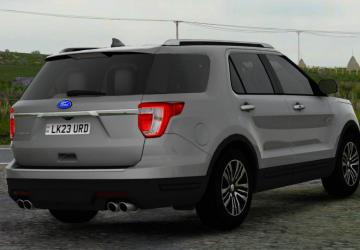 Ford Explorer Platinum 2019 version 1.0 for American Truck Simulator (v1.47.x)