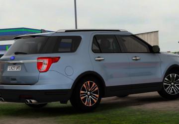 Ford Explorer Platinum 2019 version 1.0 for American Truck Simulator (v1.47.x)