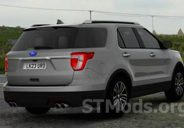 Ford Explorer Platinum 2019 version 1.2 for American Truck Simulator (v1.49.x)