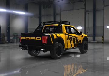 Ford F150 Raptor 2017 version 1.7.1 for American Truck Simulator (v1.43.x)