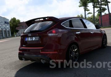 Ford Focus Hatcback - Sedan version 1.6 for American Truck Simulator (v1.48.x)