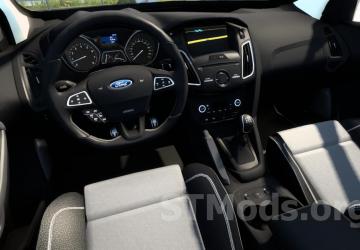 Ford Focus Hatcback - Sedan version 2.3 for American Truck Simulator (v1.55.x)