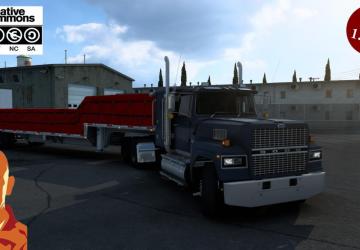 Ford LTL 9000 version 1.0 for American Truck Simulator (v1.48.x)