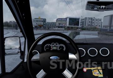 Ford Transit Connect version 2.0 for American Truck Simulator (v1.48.x)