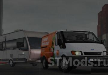 Ford Transit MK6 version 2.3 for American Truck Simulator (v1.48.x)