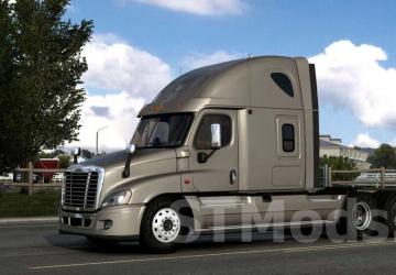 Freightliner Cascadia 125 version 2.10 for American Truck Simulator (v1.54.x)