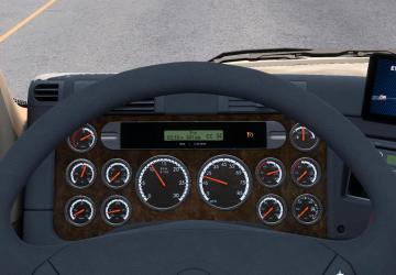 Freightliner Cascadia 125 Improved Dashboard v1.0 for American Truck Simulator (v1.49)