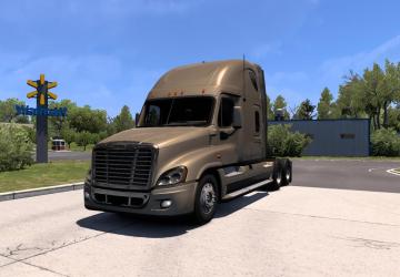 Freightliner Cascadia 125 Improved Dashboard v1.0 for American Truck Simulator (v1.49)