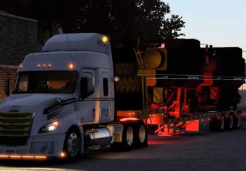 Freightliner Cascadia 2019 AGP version 1.0 for American Truck Simulator (v1.46.x)