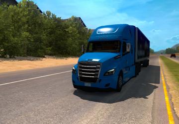 Freightliner Cascadia 2019 SCS version 1.0 for American Truck Simulator (v1.38.x)
