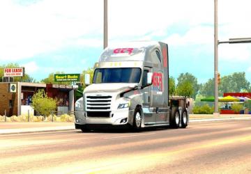 Freightliner Cascadia 2020 version 1.0 for American Truck Simulator (v1.37.x, 1.38.x)
