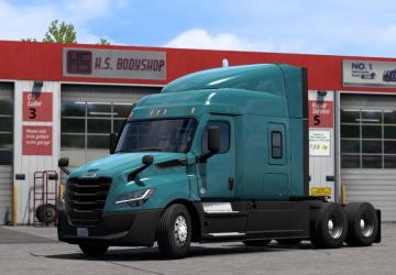 Freightliner Cascadia 2024 Add-ons version 1.4 for American Truck Simulator (v1.54.x)