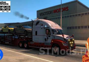 Freightliner Cascadia version 03.05.23 for American Truck Simulator (v1.47.x)