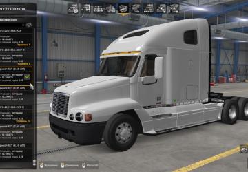 Freightliner Century & Columbia C120 version 3.9 for American Truck Simulator (v1.43.x-1.44.x)