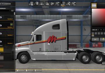 Freightliner Century & Columbia C120 version 3.9 for American Truck Simulator (v1.43.x-1.44.x)