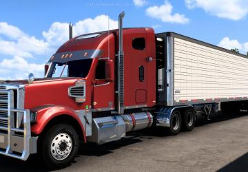 Freightliner Coronado 132SD/122SD version 1.2 for American Truck Simulator (v1.40.x, 1.41.x)