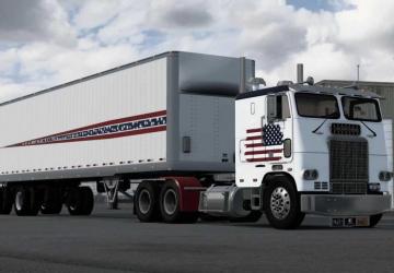 Freightliner FLA 86 version 1.0 for American Truck Simulator (v1.48.x)