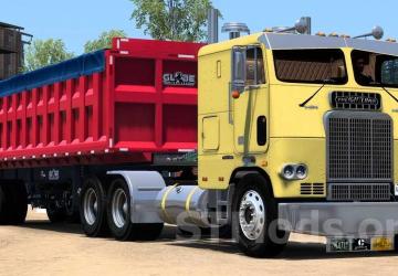 Freightliner FLA 86 version 1.4 for American Truck Simulator (v1.54.x, 1.55.x)