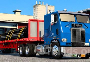 Freightliner FLA 86 version 1.4 for American Truck Simulator (v1.54.x, 1.55.x)