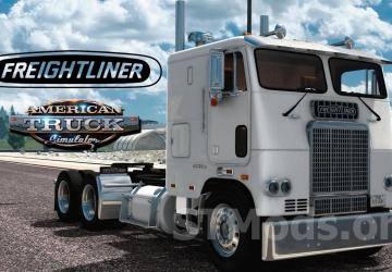 Freightliner FLA 86 version 1.4 for American Truck Simulator (v1.54.x, 1.55.x)