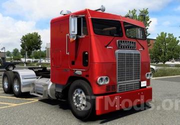 Freightliner FLA 86 version 1.4 for American Truck Simulator (v1.54.x, 1.55.x)