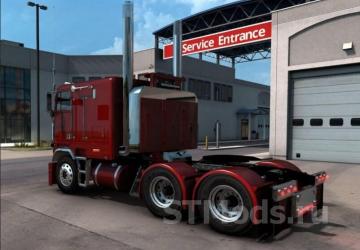 Freightliner FLB Custom version 1.9 for American Truck Simulator (v1.48.x)